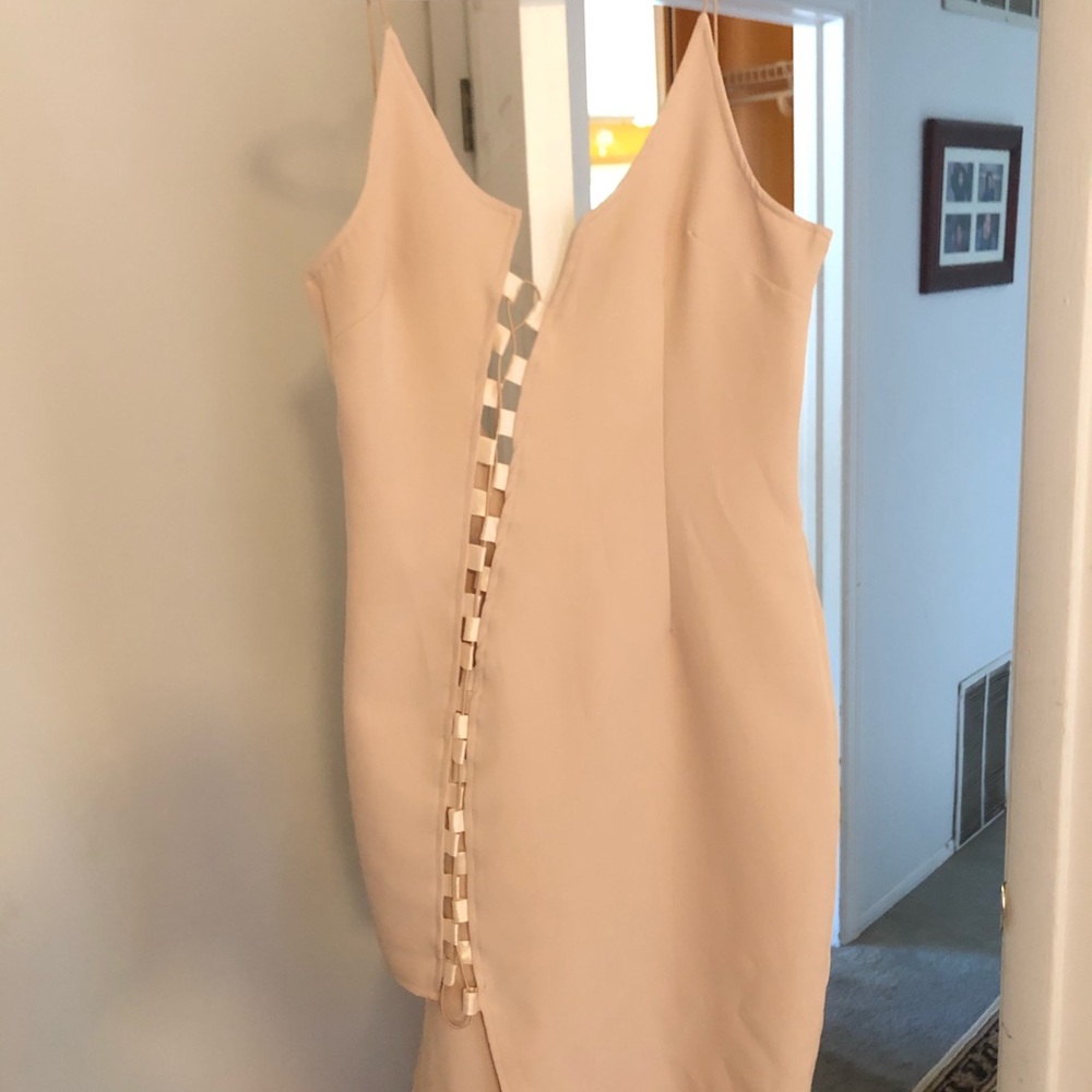 Nude dress